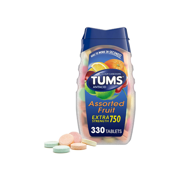 330 TUMS tabletas antiácidas extrafuertes