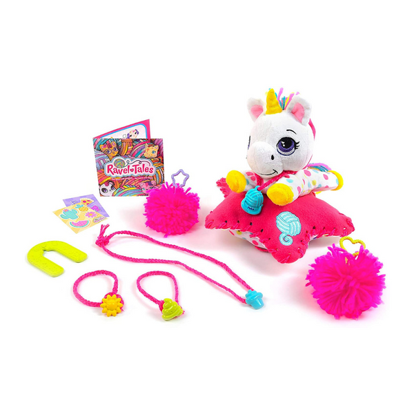 Ravel Tales Plush Toy w/ Fun Surprise Crafts & Activities Playset