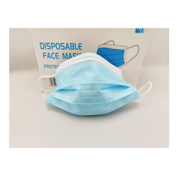 Paquete de 100 mascarillas desechables de 3 capas