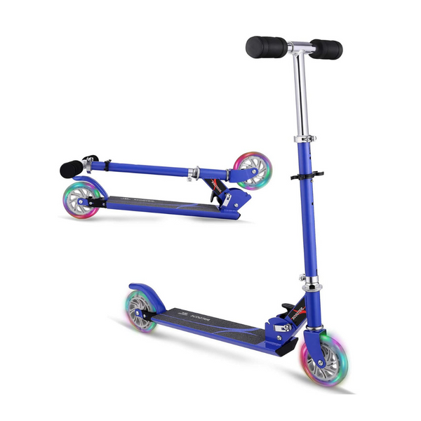 Kids Foldable Scooter With Flashing Wheels (2 Colors)