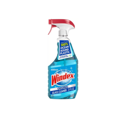Limpiador de vidrios y ventanas Windex, botella en aerosol, 23 onzas líquidas