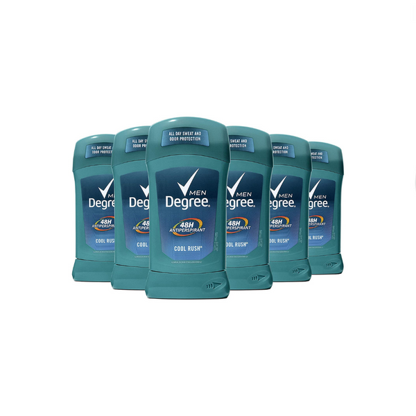 Pack Of 6 Degree Men's Deodorant Sticks