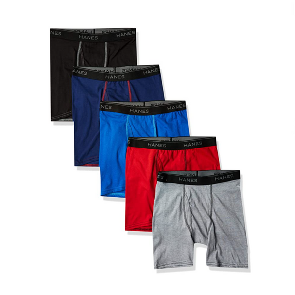 5 calzoncillos bóxer para niño Hanes Ultimate