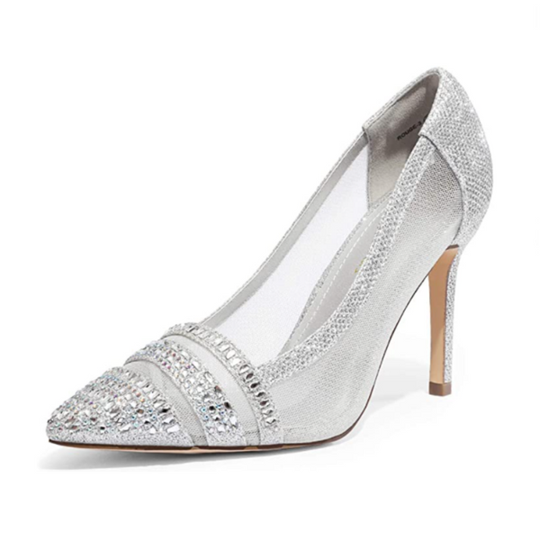 Dream Pairs Zapatos de tacón alto con punta en punta para mujer (10 colores)
