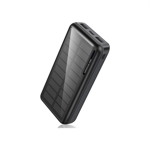 Paquete de batería con energía solar de 30,000 mAh