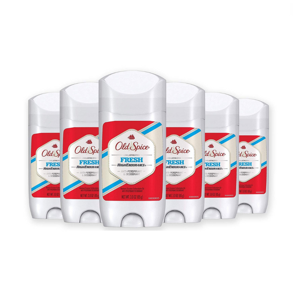 6 Old Spice Antiperspirant & Deodorant Sticks