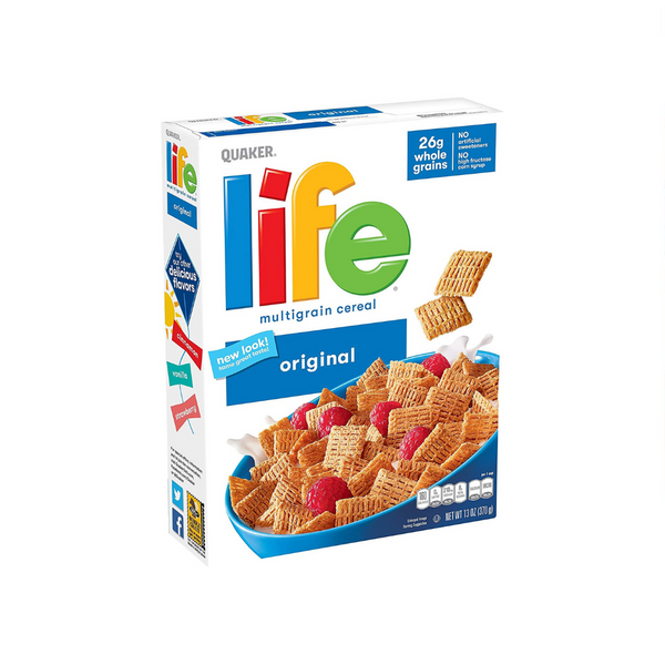 3 Boxes Original or Cinnamon Life Cereal