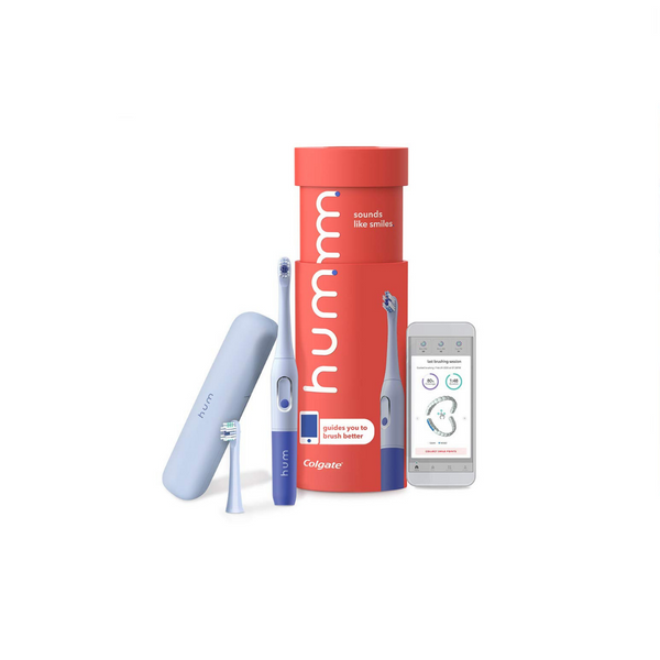 Kit de cepillo de dientes con batería inteligente hum by Colgate
