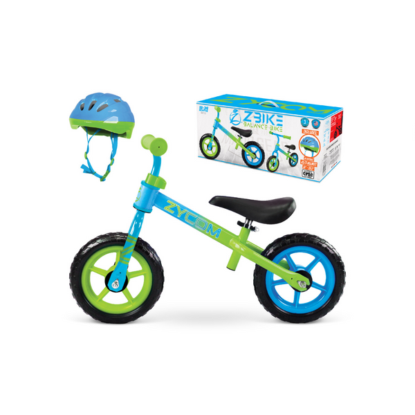 Combo de bicicleta de equilibrio y casco ajustable (2 colores)