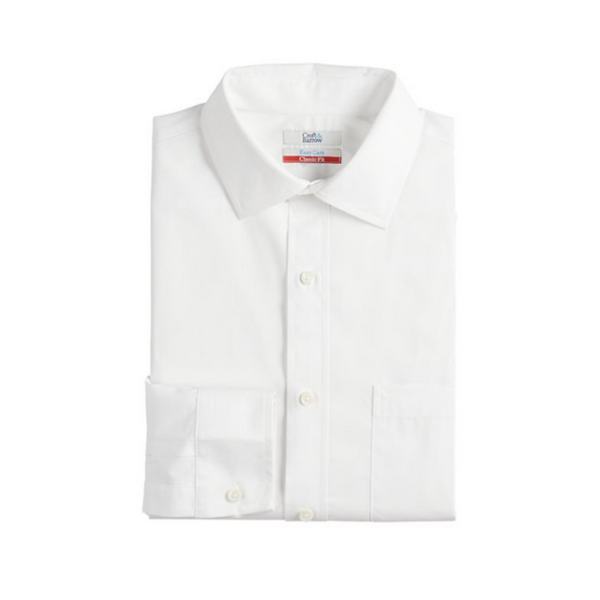 Men's Classic-Fit Easy Care Spread-Collar Dress Shirts (20 Styles)
