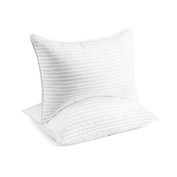 Beckham Hotel Collection - Almohadas para dormir (tamaño queen), juego de 2