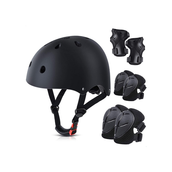 Kids Helmet With Knee Pads, Elbow Pads And Wrist Guards