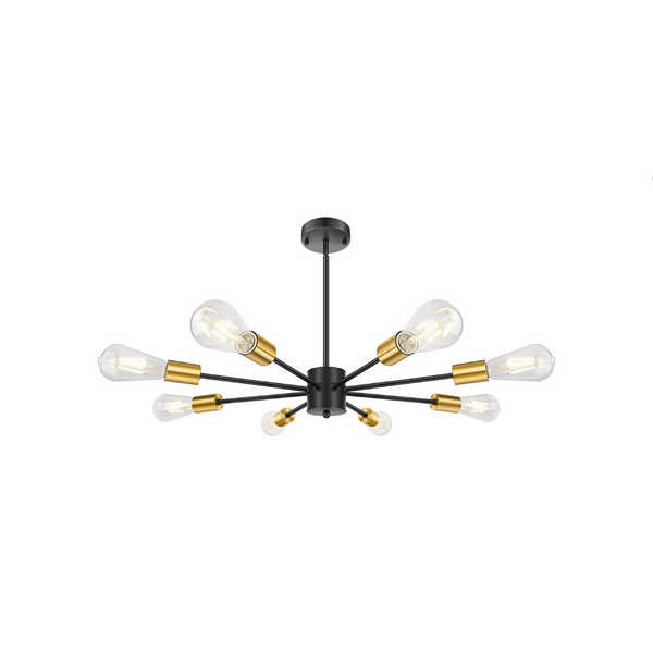 Lámpara de techo moderna Sputnik de 8 luces