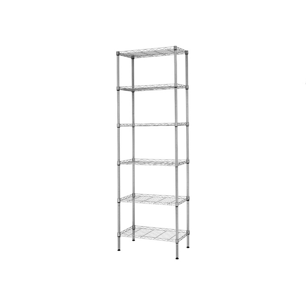 6-Shelf Metal Storage Wire Shelving Unit