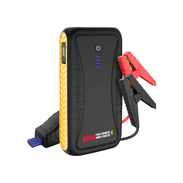 Arrancador de batería para automóvil 800A con carga rápida USB