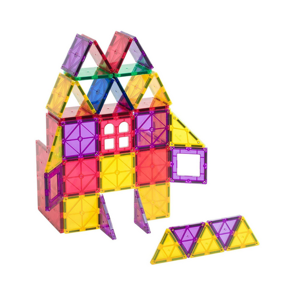 Set Of 60 Playmags 3D Magnetic Blocks