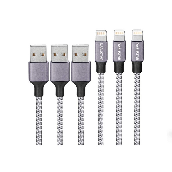 Paquete de 3 cables para iPhone