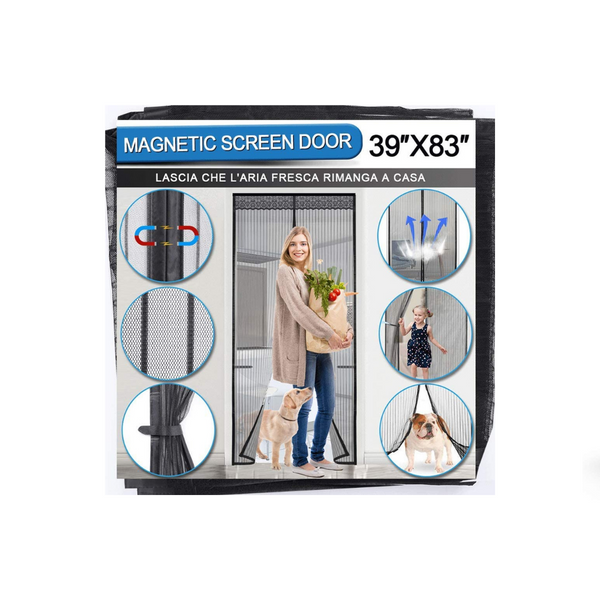 Heavy Duty Magnetic Screen Door