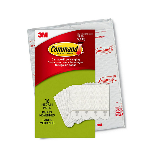 Paquete de 32 tiras para colgar cuadros Command