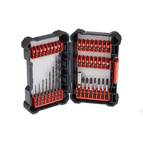 Bosch 40 Piece Impact Tough Drill Driver Custom Case System Set