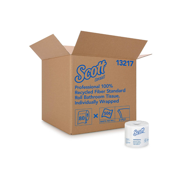 80 Rolls Scott Essential Professional Bulk Toilet Paper