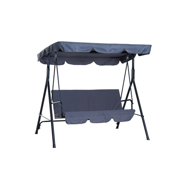 3-Person Porch Lawn Swing with Canopy (3 Colors)