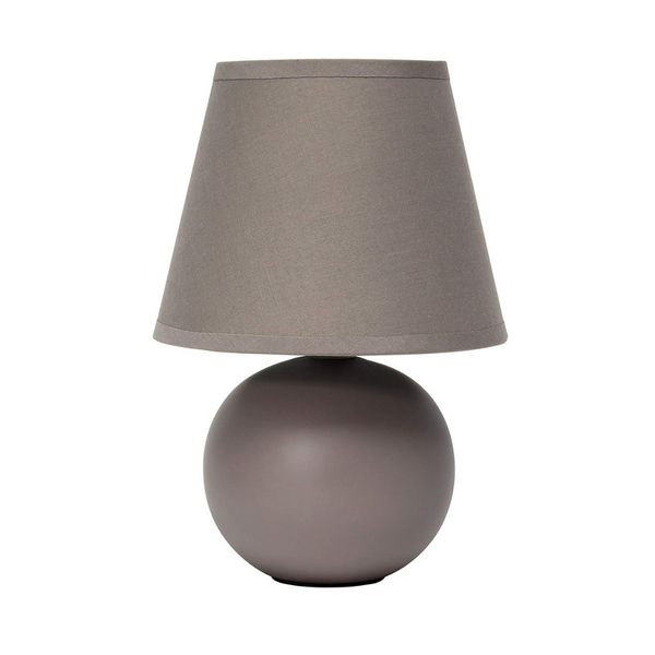 Mini Ceramic Globe Table Lamp