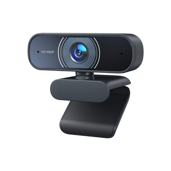 1080P Desktop Webcam With Dual Built-In Microphones