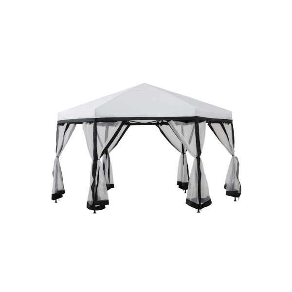 11 ft. x 11 ft. Pop Up Gazebo With Netting (2 Styles)