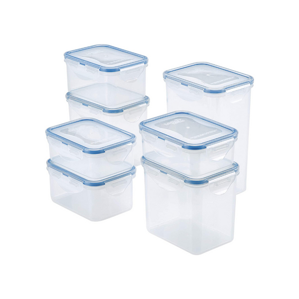 14 Piece Lock & Lock Food Storage Containers