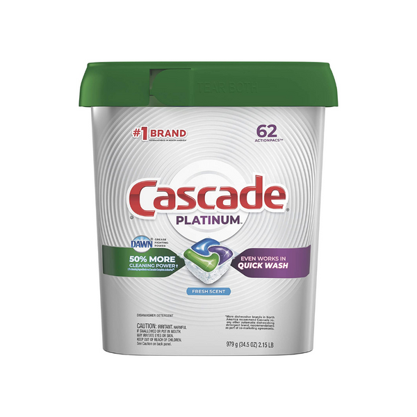 Cápsulas para lavavajillas Cascade en oferta 