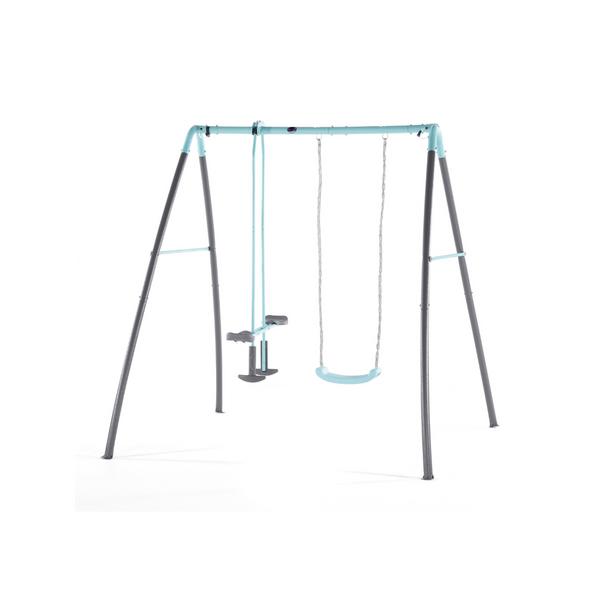 Plum Play Premium Metal Single Swing and Glider with Mist