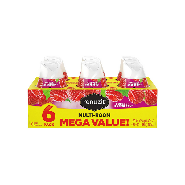 6-Pack of Renuzit Adjustable Air Freshener Gels