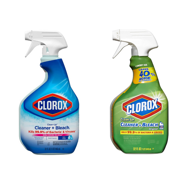 Limpiador multiuso Clorox Clean-Up y spray Windex a la venta