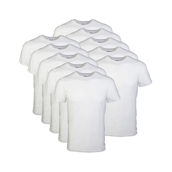 12 Gildan Men's Crew T-Shirts