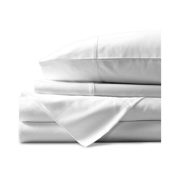 Mayfair Linen 800 Thread Count 100% Egyptian Cotton Sheets, White King Sheets Set