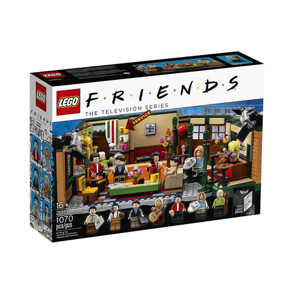 1070-Piece LEGO Ideas Friends Central Perk Building Set