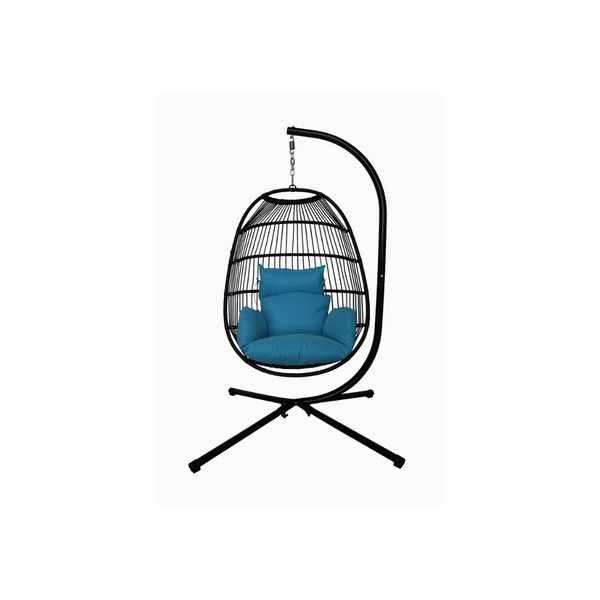 Forrest Outdoor Hanging Swing Chair With Stand