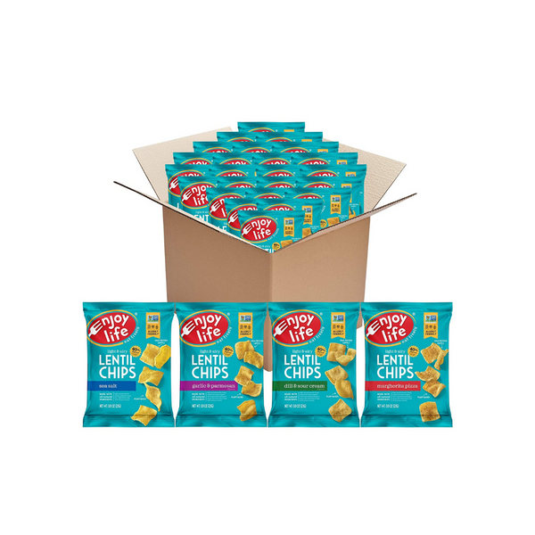 24 Bags Of Enjoy Life Lentil Chips Variety Pack (CRC-DE)