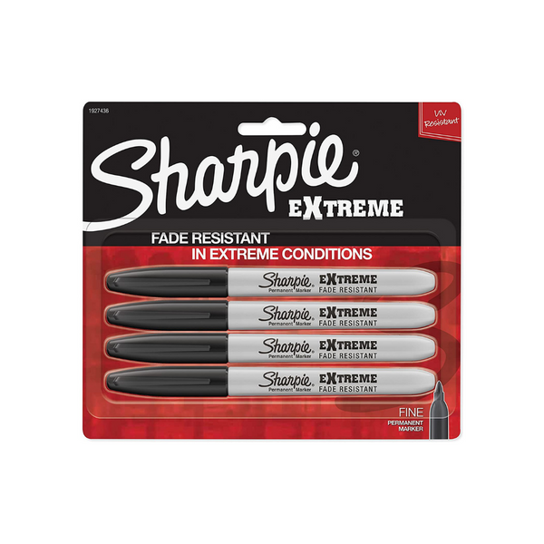 4 Sharpie Extreme Permanent Markers