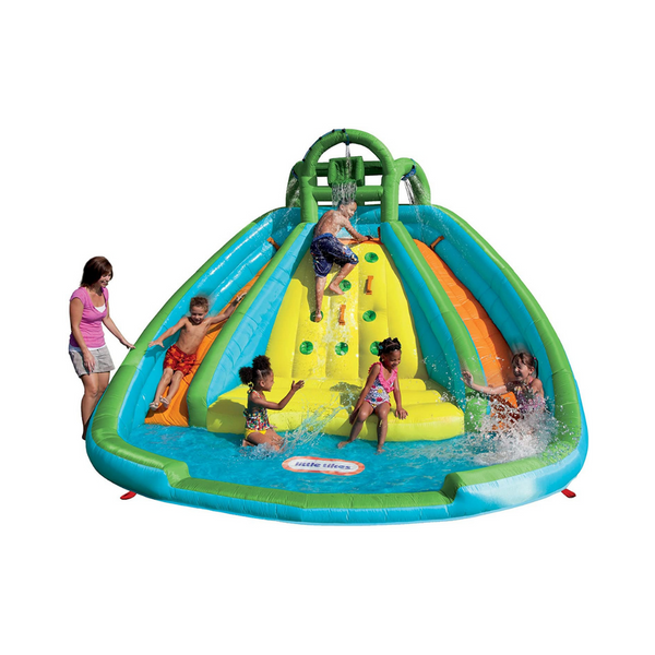 Little Tikes Rocky Mountain River Race Inflatable Slide Bouncer