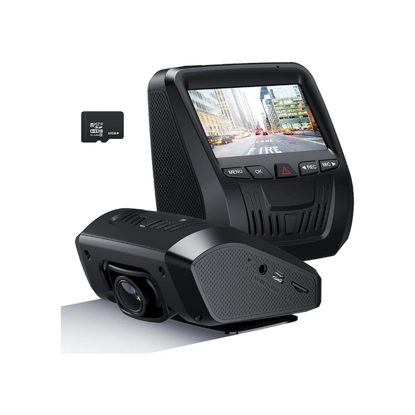 1080P Car Dash Cam With 32GB SD Card