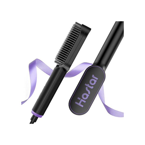 Anti-Scald Hair Straightening Brush