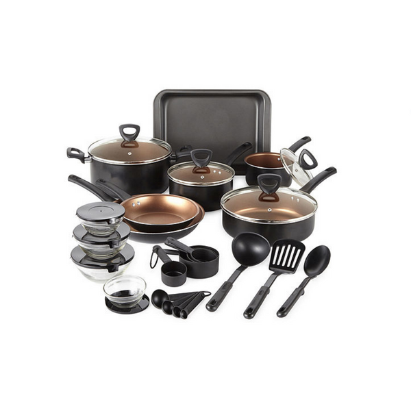 Cooks 30-pc Aluminum Non-Stick Cookware Set
