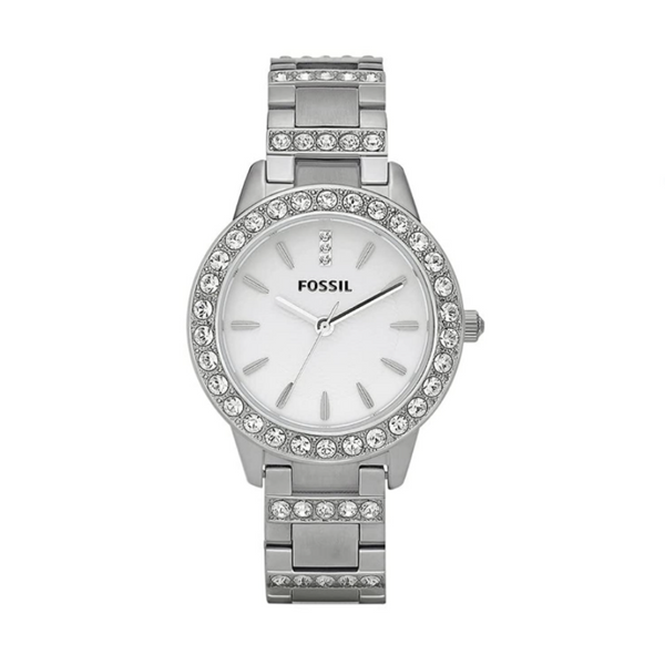 Fossil Women's Crystal-Accented Dress Quartz Watch