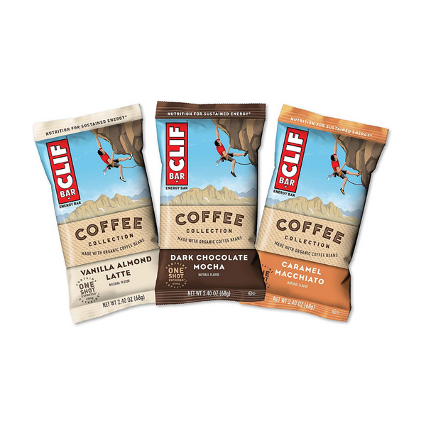 15 Pack Of CLIF BARS Energy Bars Coffee Collection Variety Pack (OU-Dairy)