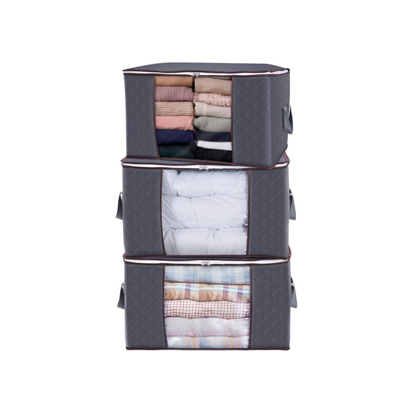 3 Lifewit Large Capacity Clothes Storage Bag Organizers