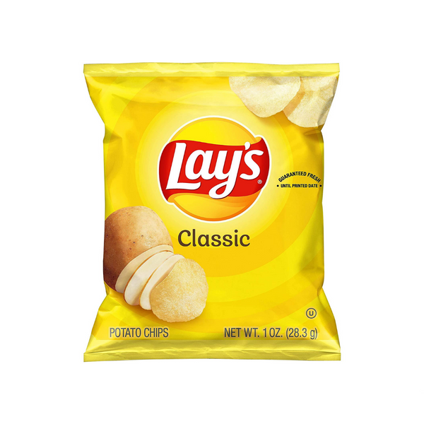 40 bolsas de patatas fritas clásicas de Lay