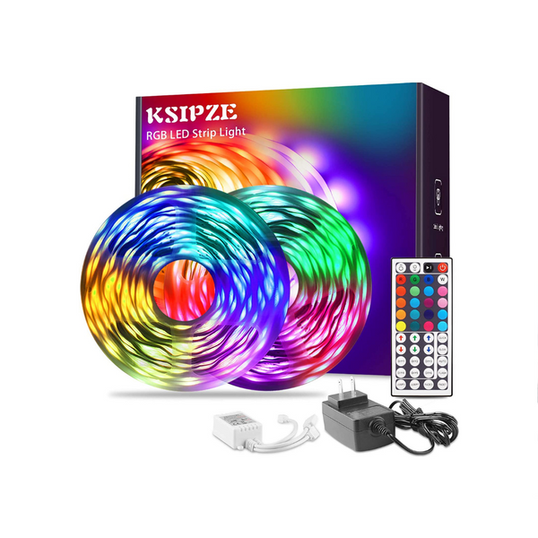 Tira de luces LED que cambia de color de 50 pies
