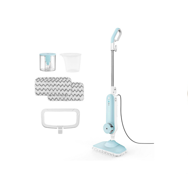 Steam Mop With 2 Mop Pads And Removable Water Tank